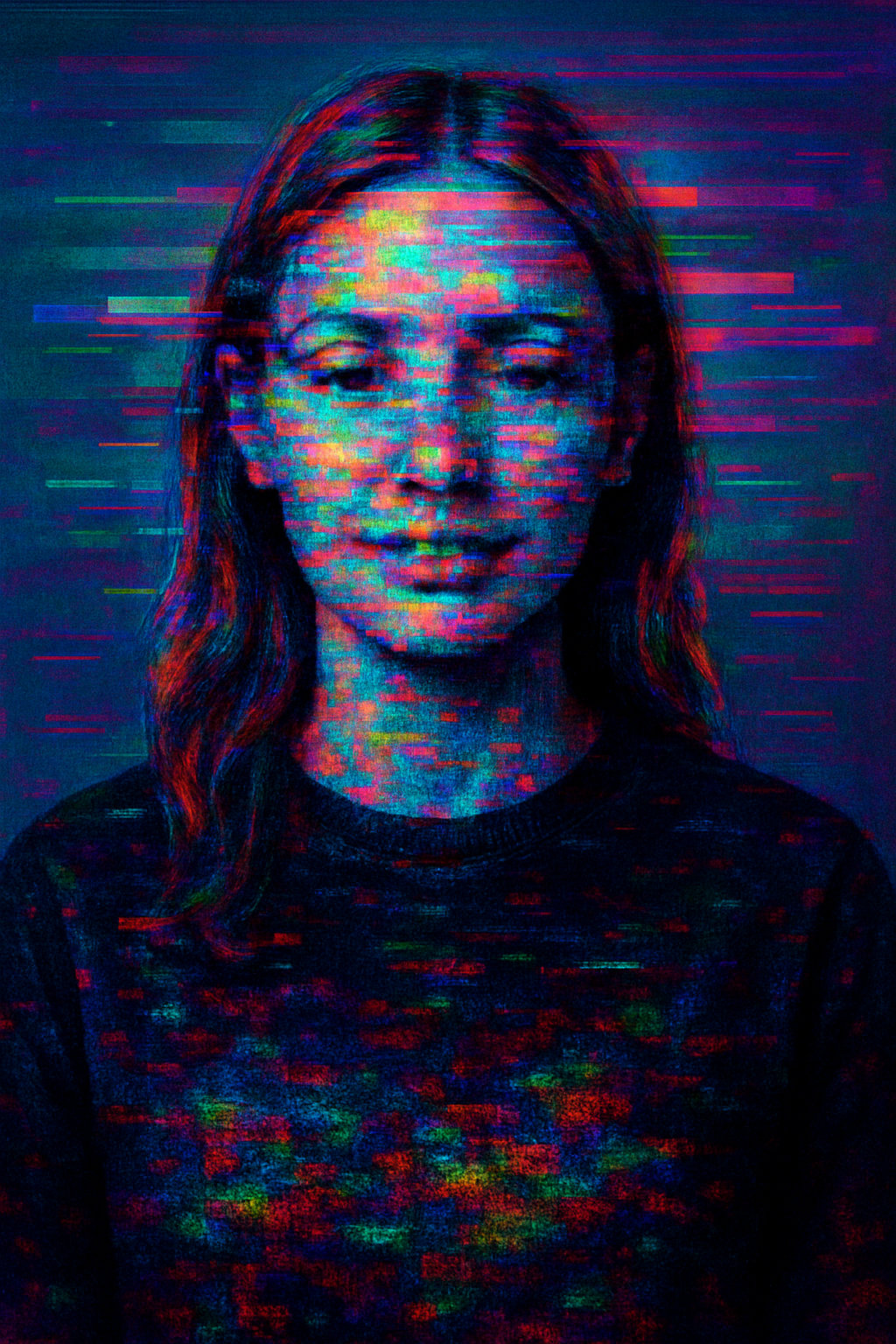 Glitch Art Portrait